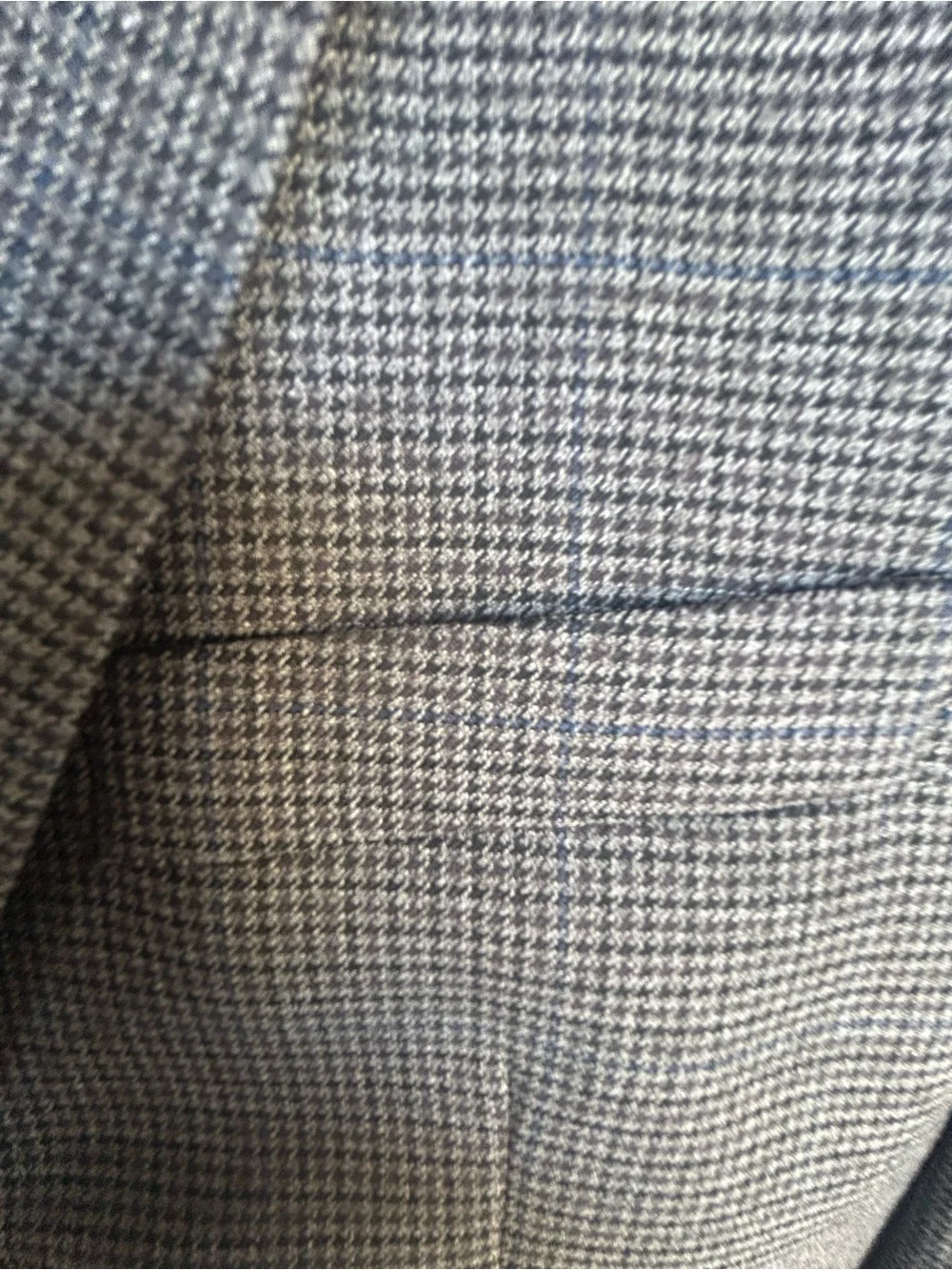 Lauren by Ralph Lauren Men's Gray Glen Plaid Blazer -Classic Tailored Jacket 40R